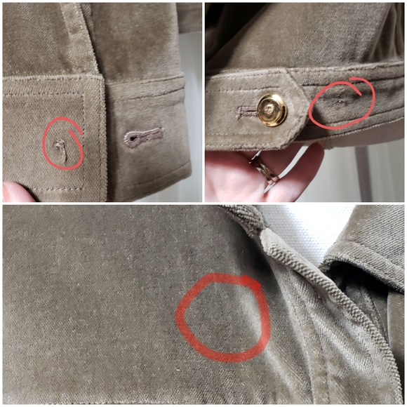 St. John Sport Tan Suede Feel Tan Jacket Sz ?? - Picture 14 of 14